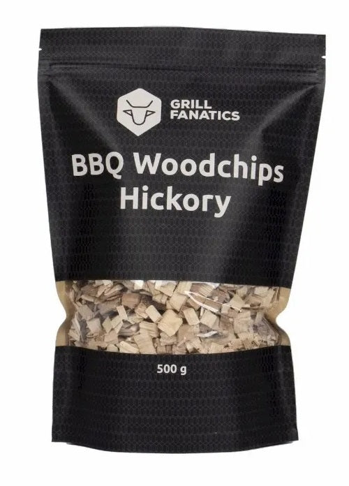 Grill Fanatics BBQ Woodchips Hickory 500GM 1341