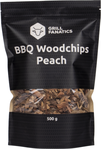 Grill Fanatics BBQ Woodchips Peach 500GM 1436