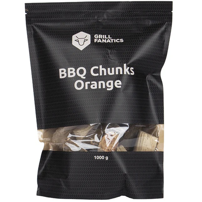 Grill Fanatics BBQ Chunks Orange 1000GM 1431