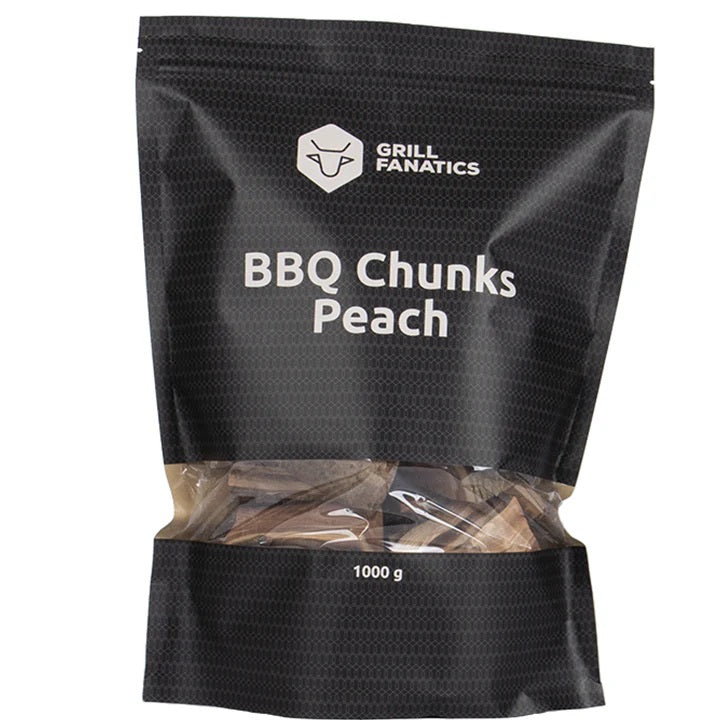 Grill Fanatics BBQ Chunks Peach 1000GM 1437