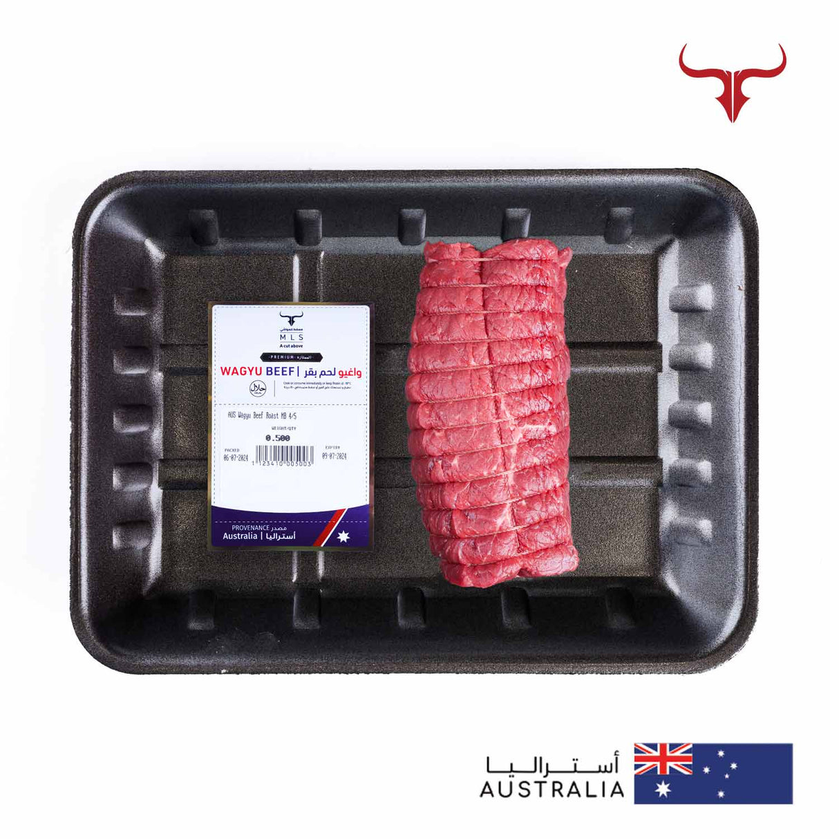 AUS Wagyu Beef Roast MB 4/5 500gm Muscat Livestock