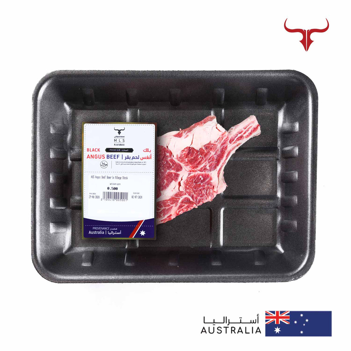 AUS Angus Beef Bone-in Ribeye Steak x 1 Muscat Livestock