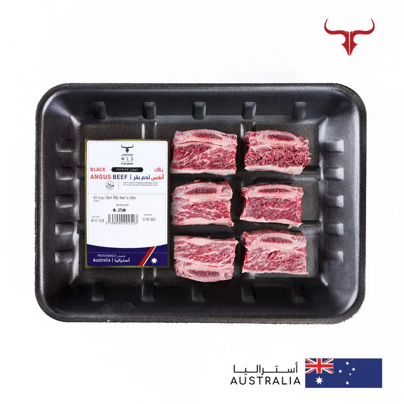 AUS Angus Short Ribs Bone-in Cubes Muscat Livestock