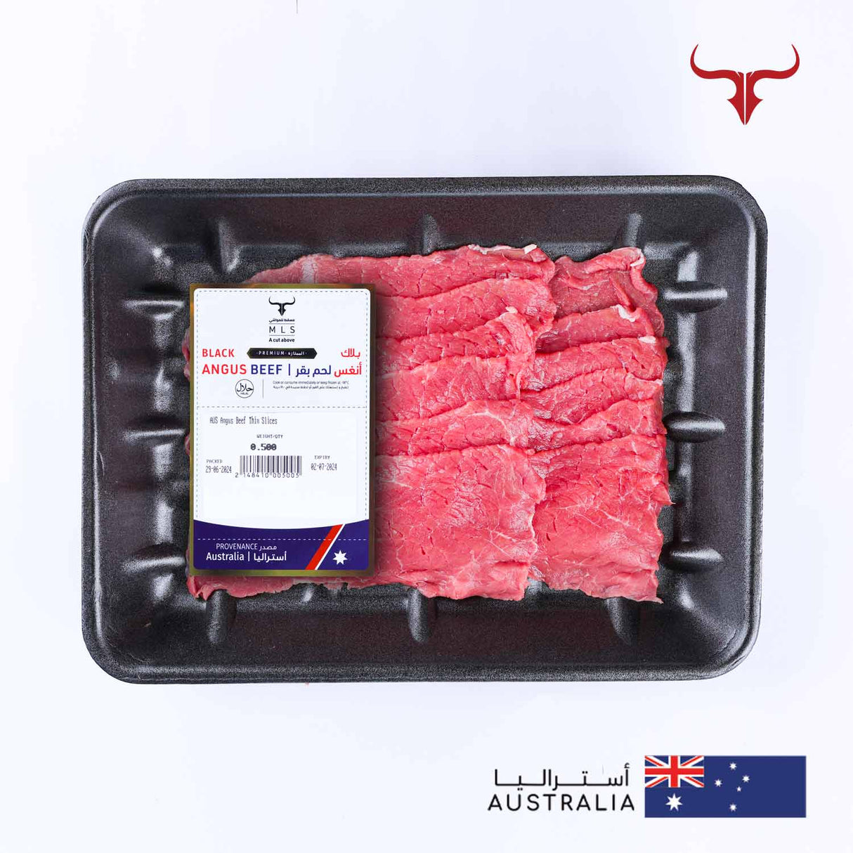 AUS Angus Thin Beef Slices Muscat Livestock
