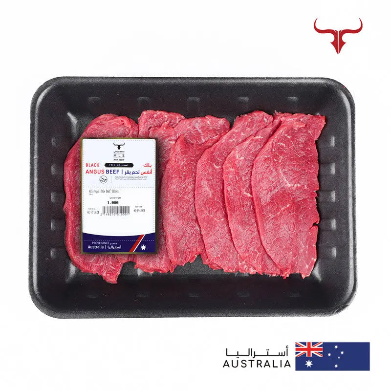 AUS Angus Thin Beef Slices Muscat Livestock
