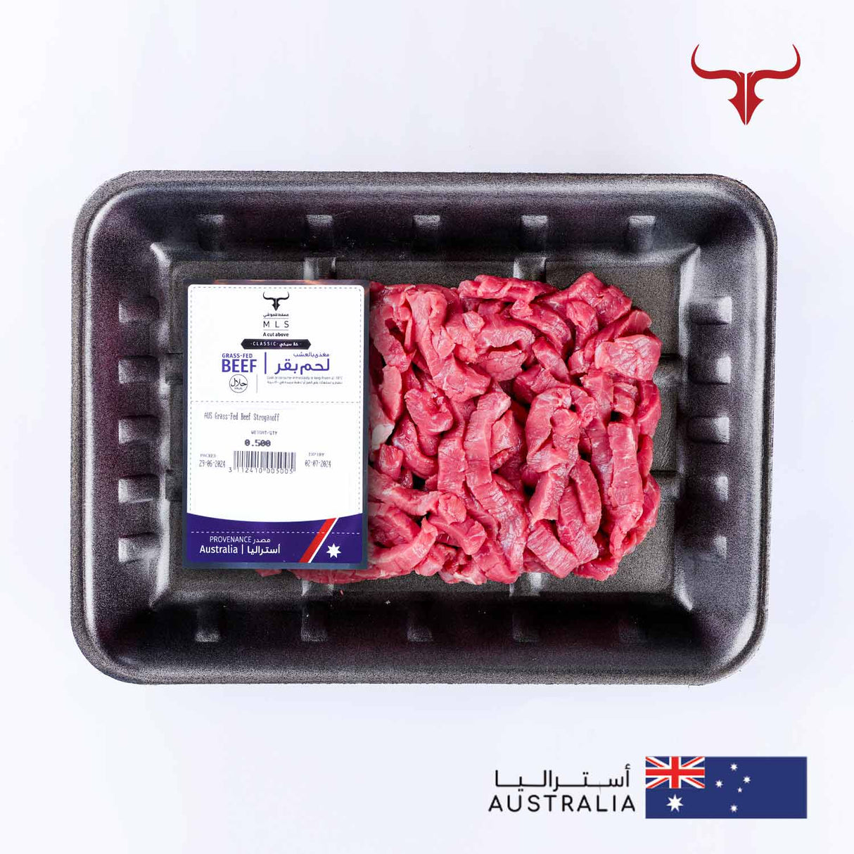 AUS Grass-Fed Beef Stroganoff Muscat Livestock