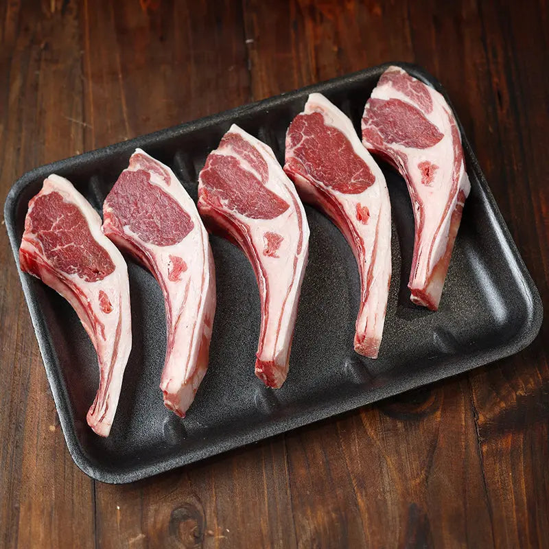 Dry Aged NZ Lamb Ribs Standard Chops 5pcs Muscat Livestock