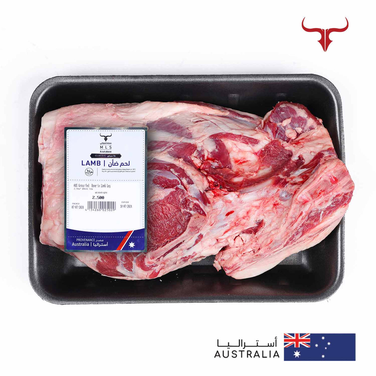 AUS Grass-Fed Bone-in Lamb Leg Muscat Livestock