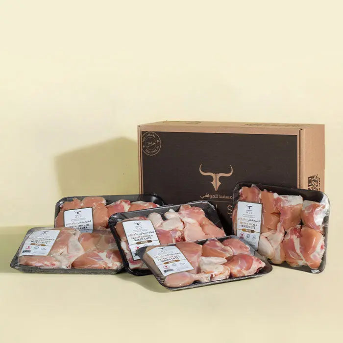 Local Chicken Mix Cuts Box Skinless 5kg Muscat Livestock