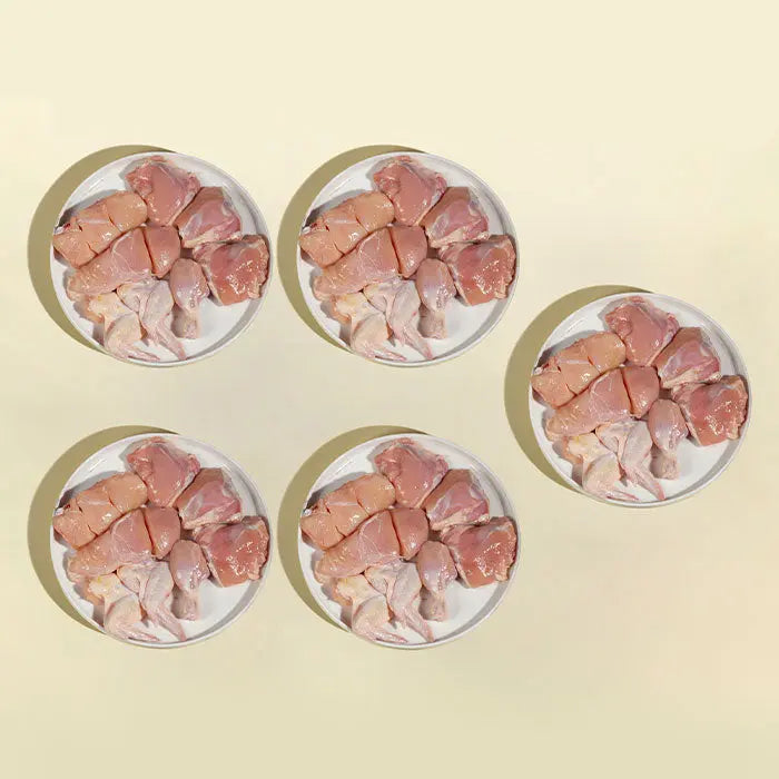Local Chicken Mix Cuts Box Skinless 5kg Muscat Livestock