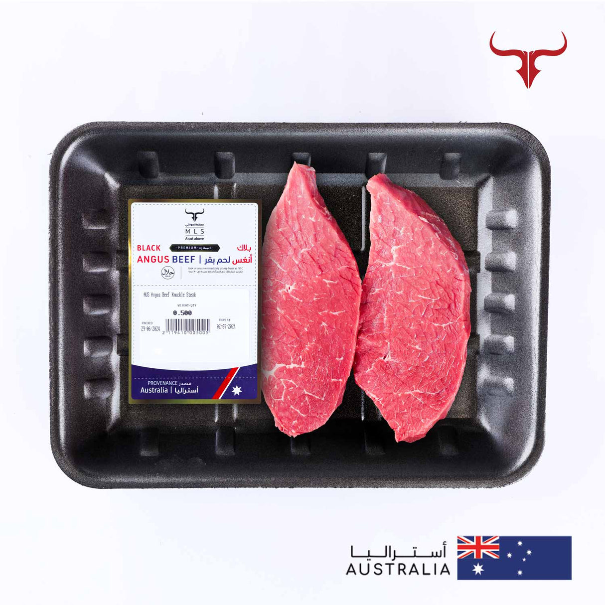 AUS Angus Beef Knuckle Steak Muscat Livestock