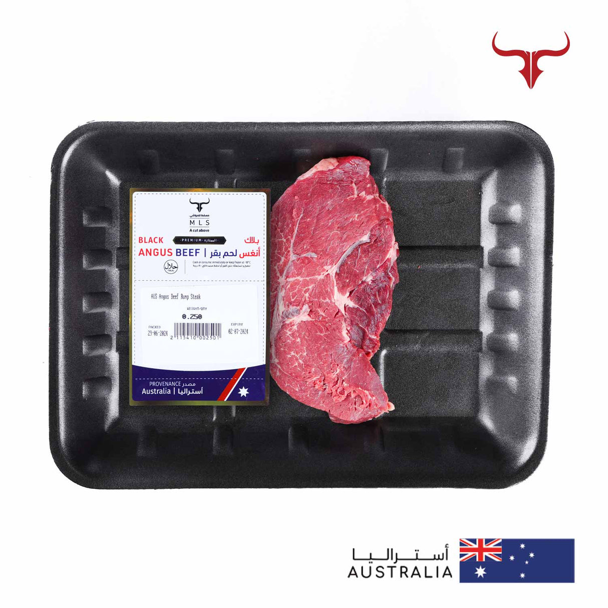 AUS Angus Beef Rump Steak Muscat Livestock
