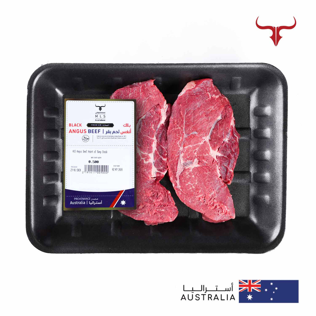 AUS Angus Beef Rump Steak Muscat Livestock