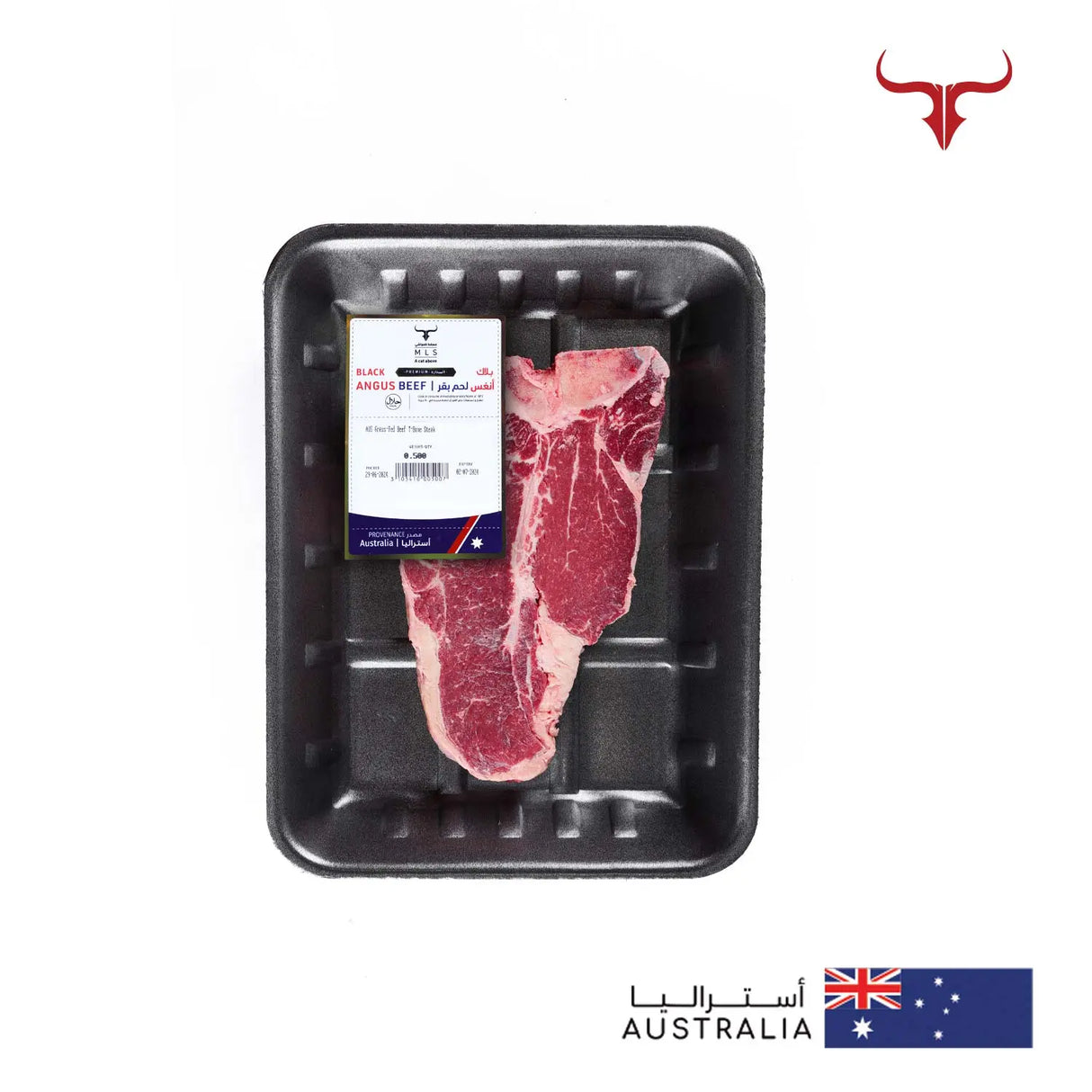 AUS Angus Beef Porterhouse Steak x 1 Muscat Livestock