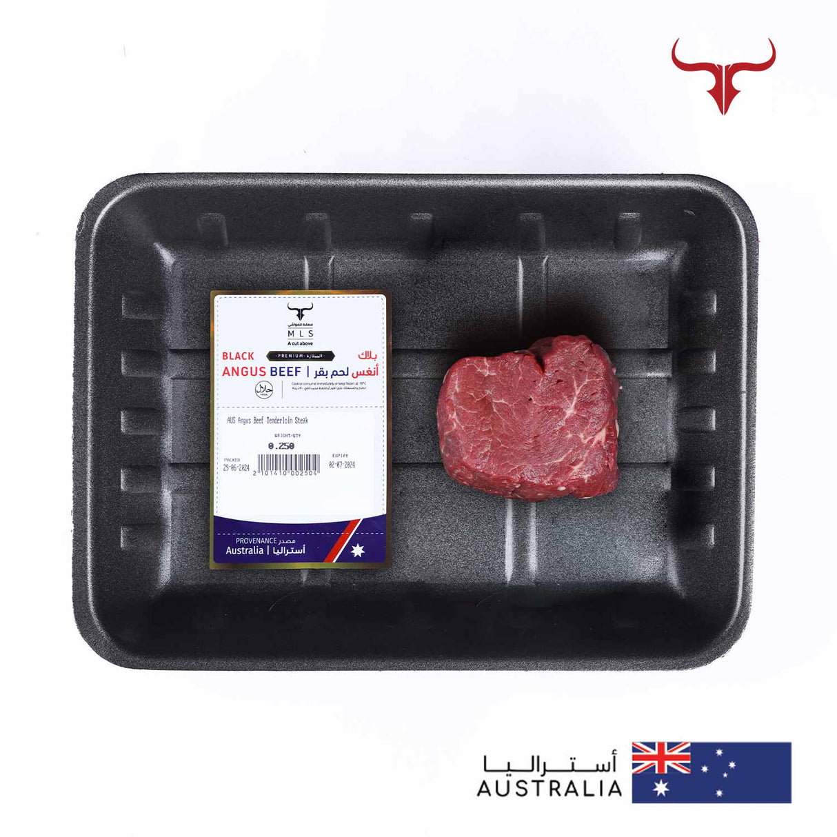 AUS Angus Beef Tenderloin Fillet Mignon Steak Muscat Livestock