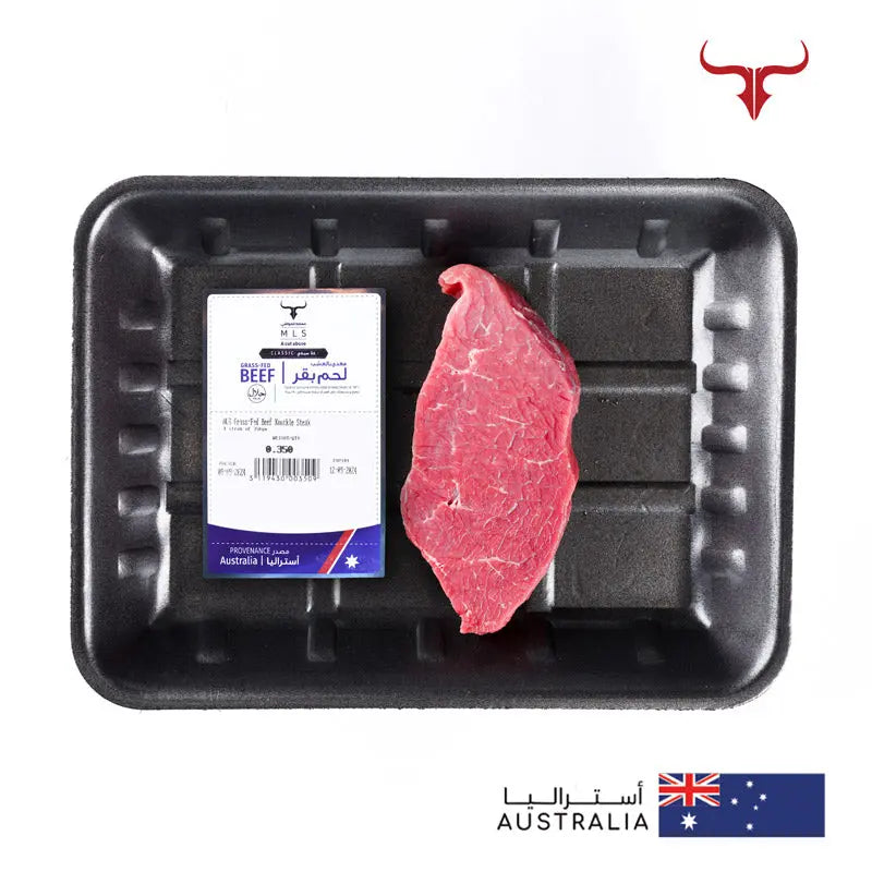 AUS Grass-Fed Beef Knuckle Steak Muscat Livestock
