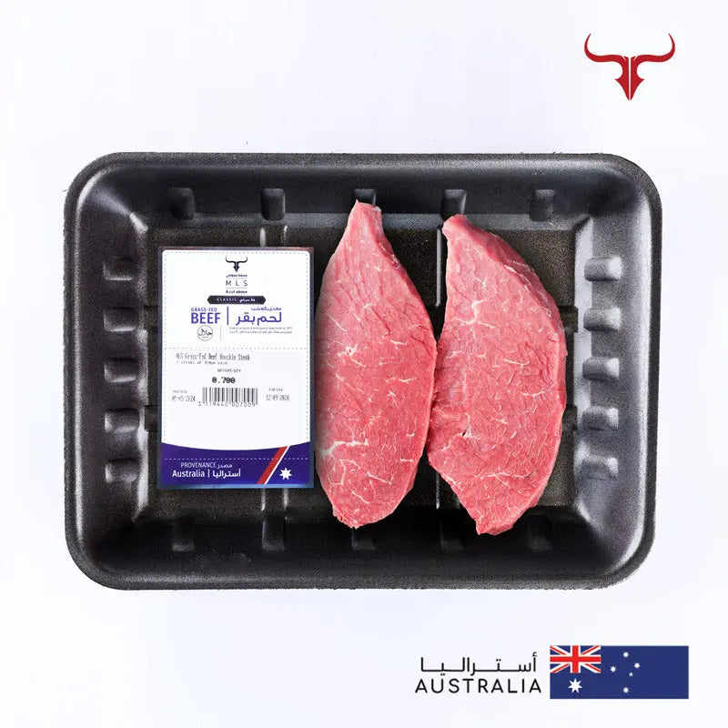 AUS Grass-Fed Beef Knuckle Steak Muscat Livestock
