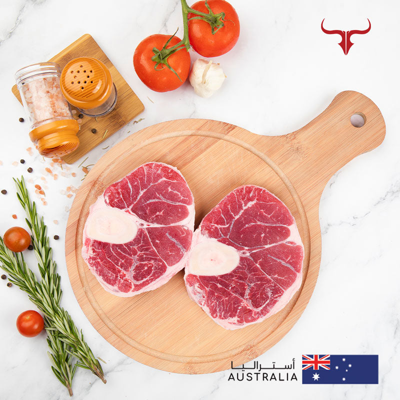أوصوبوكو لحم بقر أسترالي مُربى على العشب