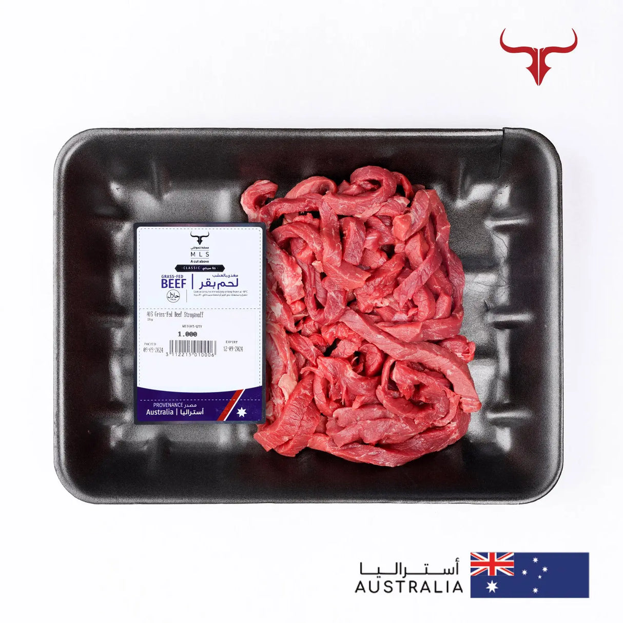 AUS Grass-Fed Beef Stroganoff Muscat Livestock