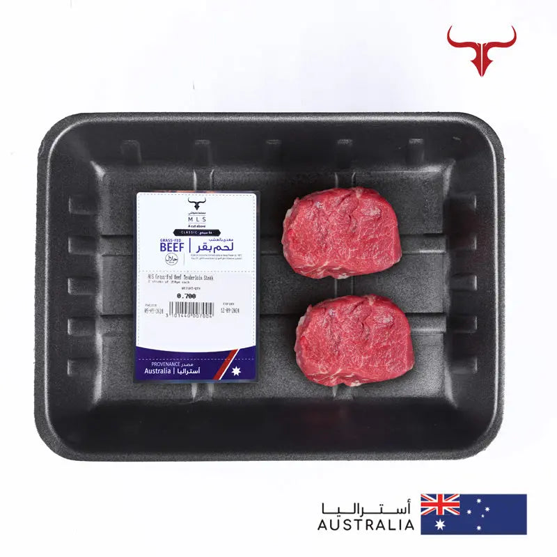 AUS Grass-Fed Beef Tenderloin Fillet Mignon Steak Muscat Livestock