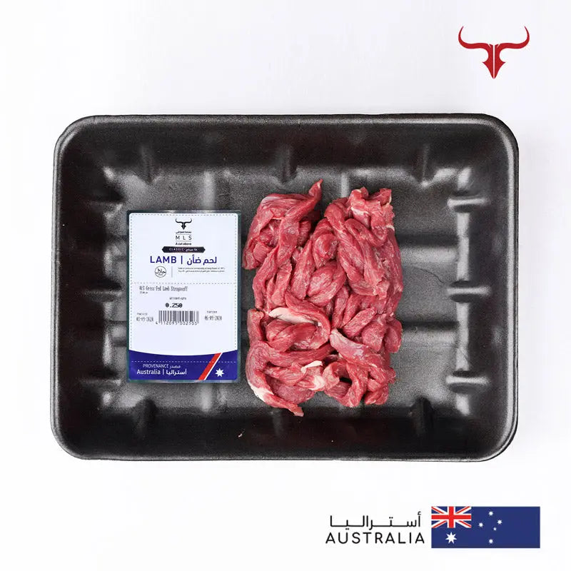AUS Grass-Fed Lamb Stroganoff Muscat Livestock