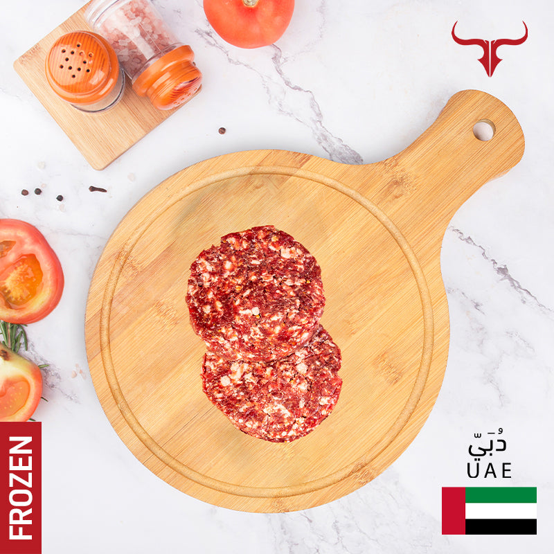 Frozen Ostrich Meat Burgers - 125gm x 2