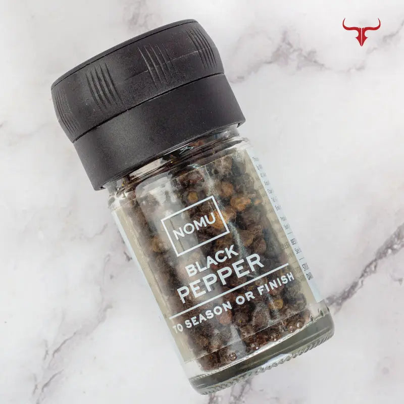 NOMU Mini Black Pepper Grinder 30g Muscat Livestock