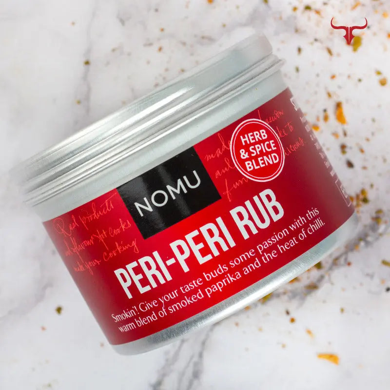 Nomu Peri-Peri Rub 65g Muscat Livestock