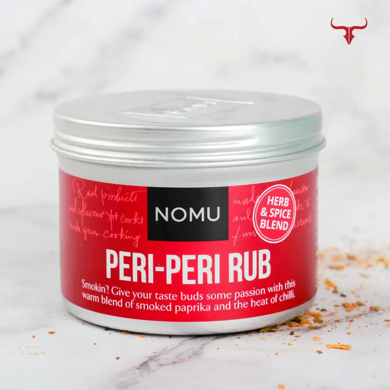 Nomu Peri-Peri Rub 65g Muscat Livestock
