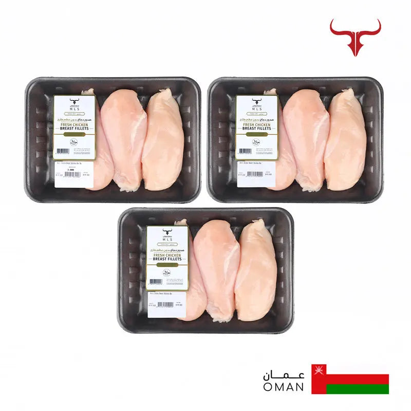 Local Chicken Breast Boneless Skinless Box 3kg Muscat Livestock