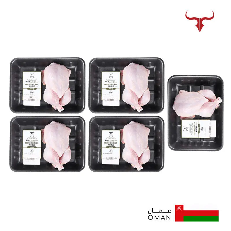 Local Chicken Whole Box Skin On 5kg Muscat Livestock