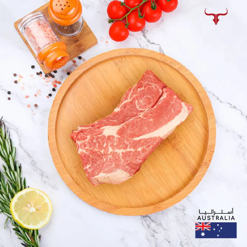 AUS Grass-Fed Beef Chuck Steak Muscat Livestock