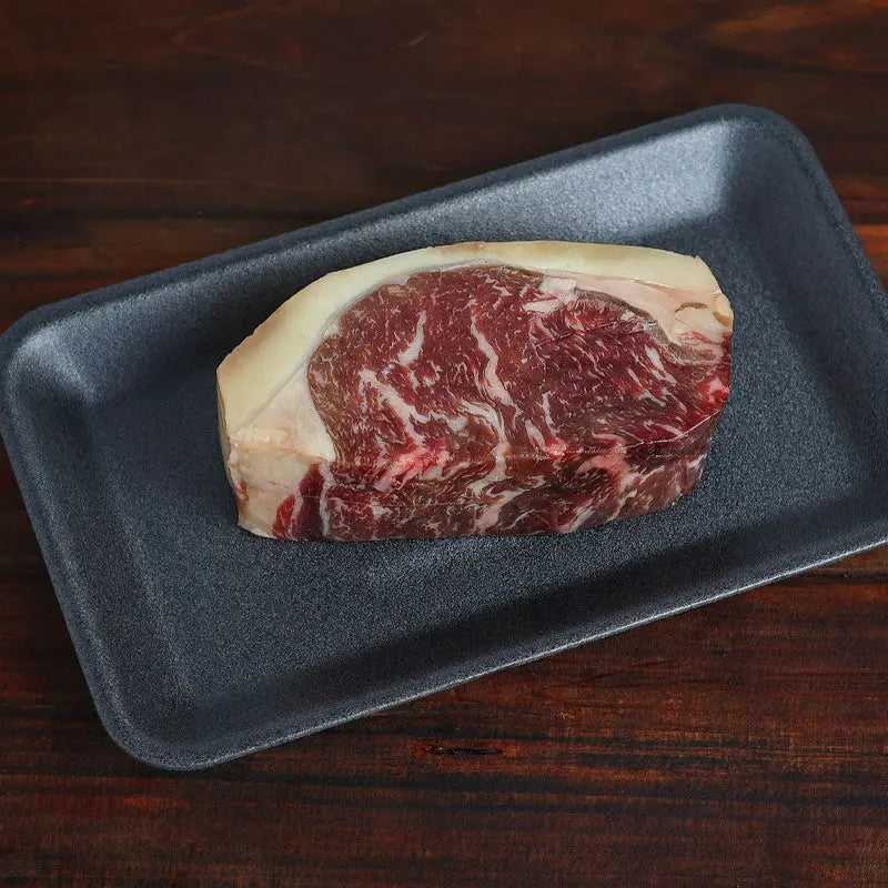 Dry Aged AUS Angus Beef Striploin Steak Muscat Livestock