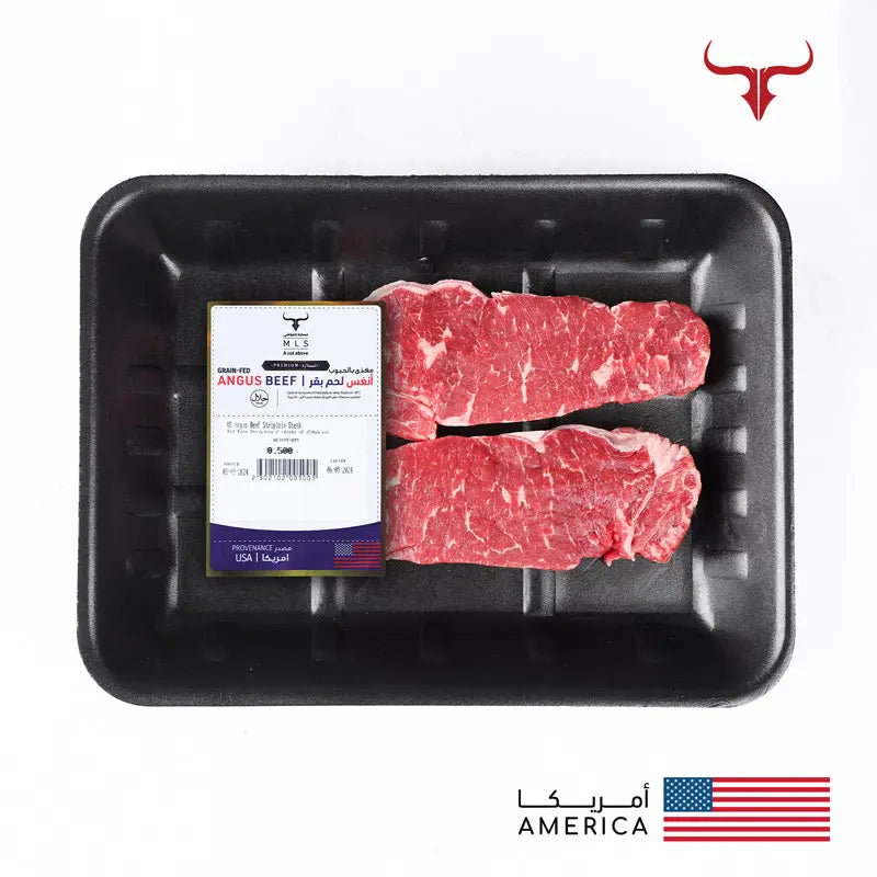 US Angus Beef Striploin Steak Muscat Livestock