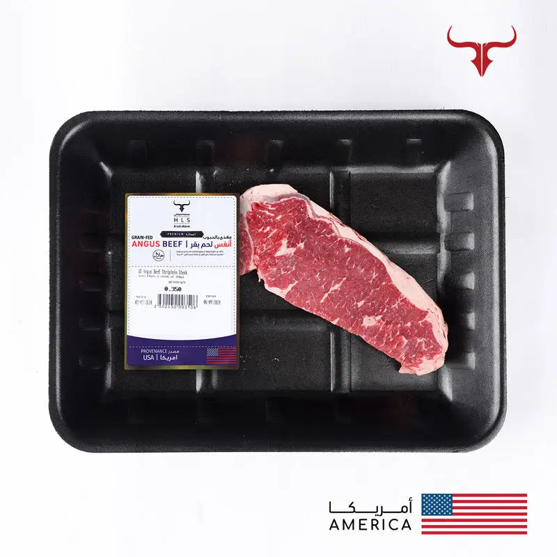US Angus Beef Striploin Steak Muscat Livestock
