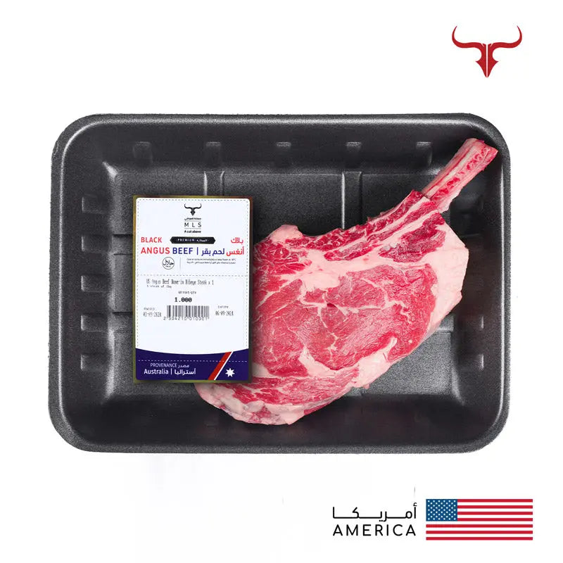 US Angus Beef Bone-in Ribeye Steak x 1 Muscat Livestock