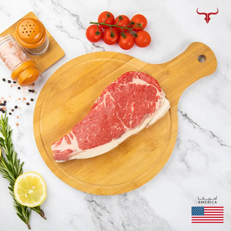 US Angus Beef Striploin Steak Muscat Livestock