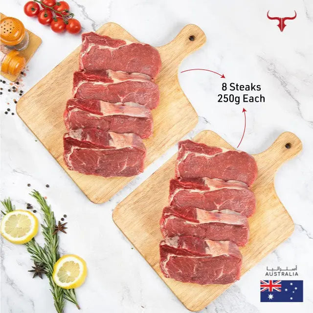 8 steaks offer AUS Grass-Fed Beef Ribeye Muscat Livestock