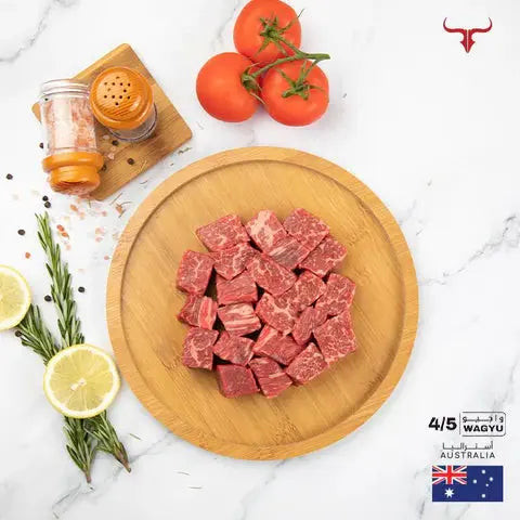 MLS Signature Wagyu Beef Mishkak Cubes MB 4/5 Muscat Livestock