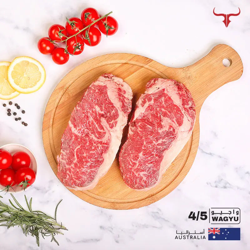 AUS Wagyu Beef Ribeye Steak MB 4/5 Muscat Livestock