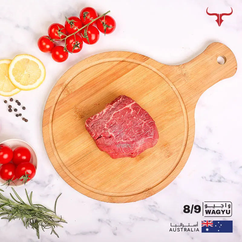 AUS Wagyu Beef Tenderloin Fillet Mignon Steak MB 8/9 Muscat Livestock