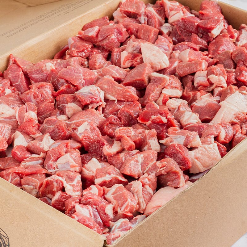 Muscat Livestock New Zealand Lamb NZ Lamb Mishkak Cubes Box 5kg