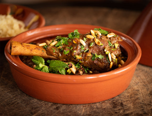 An image of lamb shank tagine