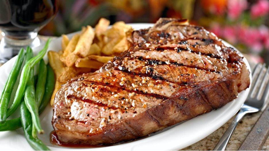 An image of a reverse seared steak