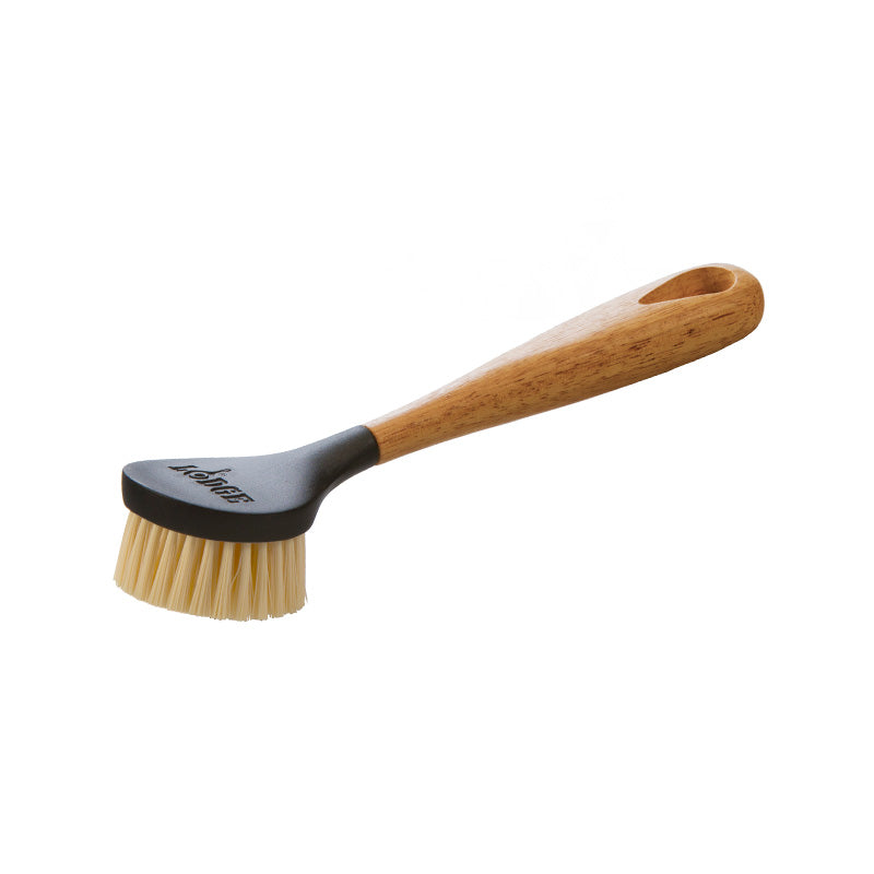 Lodge Brush Scrub Wooden Handle 10In