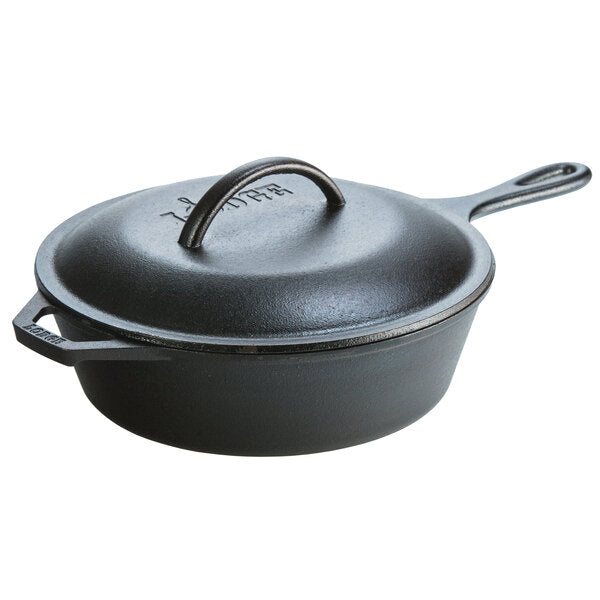 Lodge Ci 3.2 Quart Cvr Deep Skillet