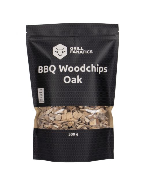 Grill Fanatics BBQ Woodchips Oak 500GM 1339