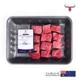 AUS Wagyu Beef Boneless Cubes MB 4/5