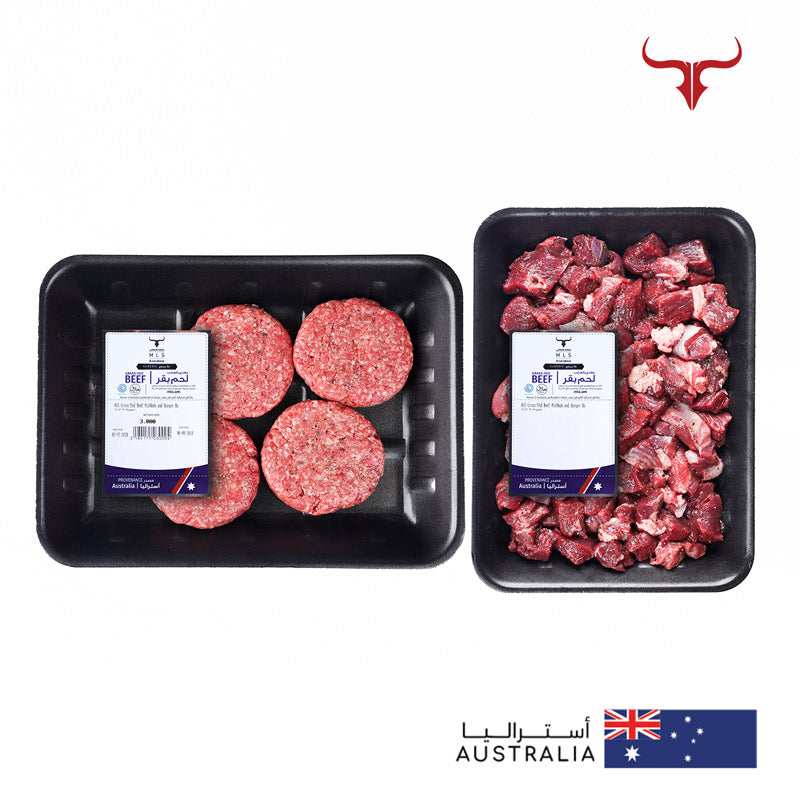 AUS Beef Mishkak and Burger Box 3kg