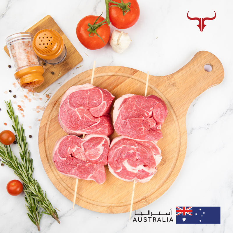 AUS Grass-Fed Boneless Lamb Loin Beyti Skewer 250gm x 4